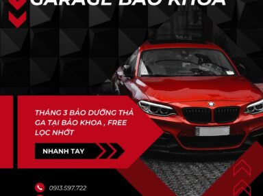 Tháng 3 Bảo Dưỡng thả ga tại Bảo Khoa Auto – Free lọc nhớt